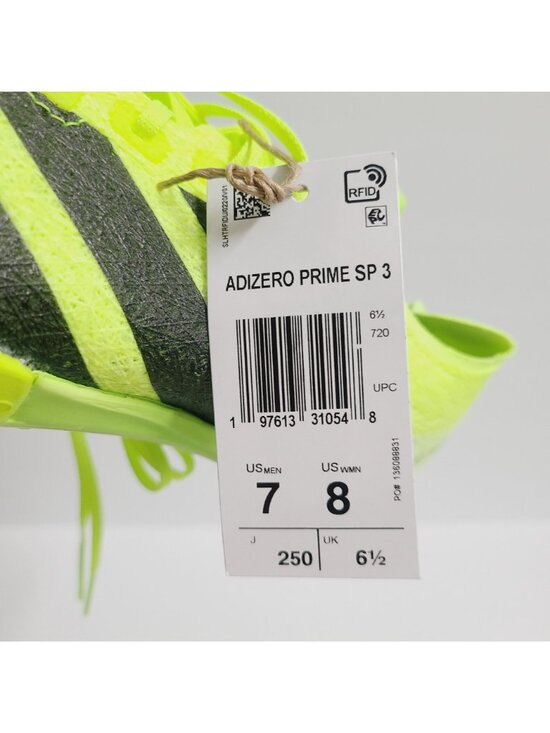 NEW Adidas Adizero Prime SP 3 Strung Track & Field Shoes NO SPIKES IH5800 Size 7 main image 5